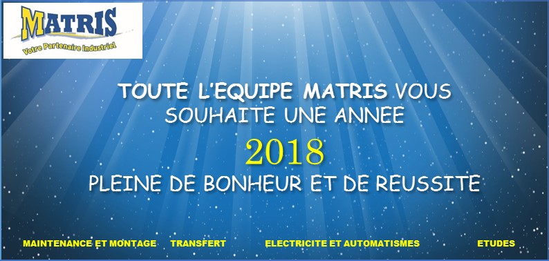 Bonne année 2018