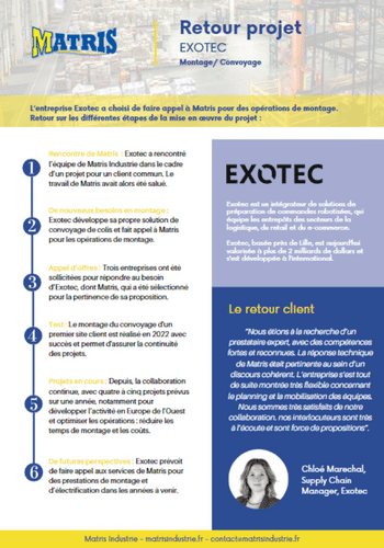 Retour projet Exotec PDF